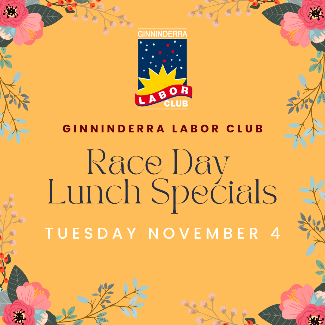Race Day Lunch Specials @The G