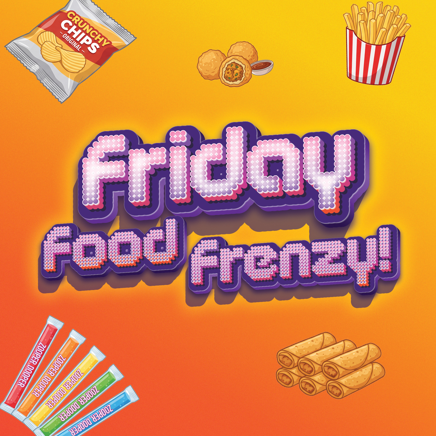 🍟 Friday Food Frenzy is coming to The G this October! 🎉