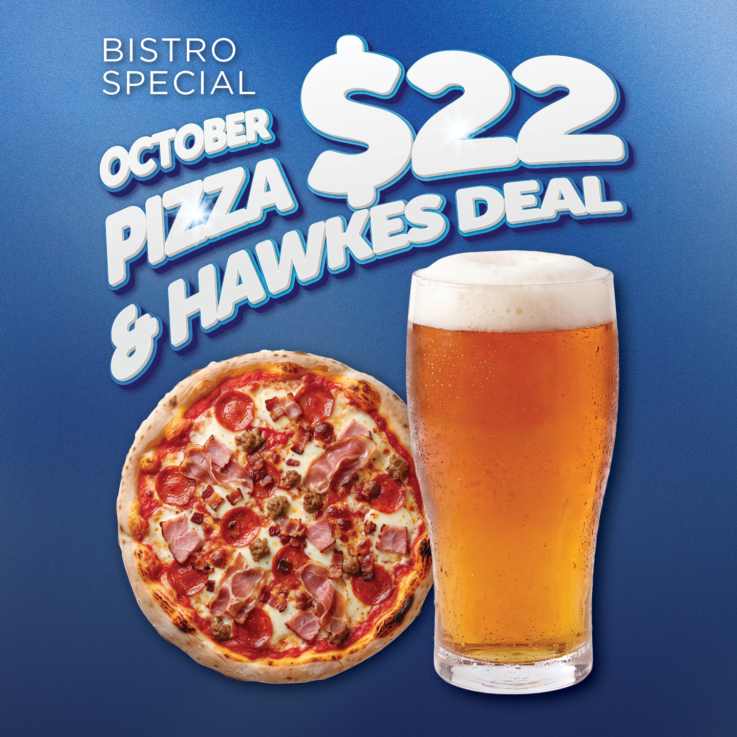 🍕🍺 October just got tastier at Ginninderra Labor Club!